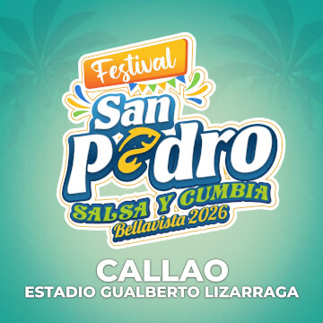 Festival San Pedro Salsa y Cumbia Bellavista 2026 FECHA 2