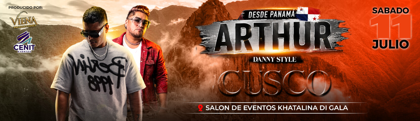Desde Panamá Arthur, Danny Style en Cusco