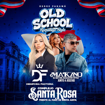 Old School con Demphra Factoría y Makano junto a Josenid en El Complejo Santa Rosa
