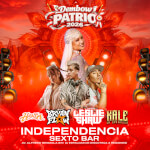Imagen de Dembow Patrio 2026 con Leslie Shaw, Handa y mucho más en Sexto Bar Independencia