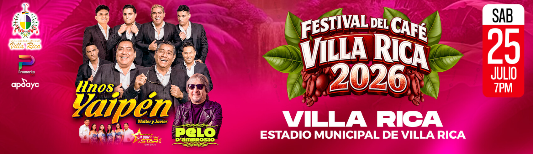 Festival del Café Villa Rica 2026 en Oxapampa
