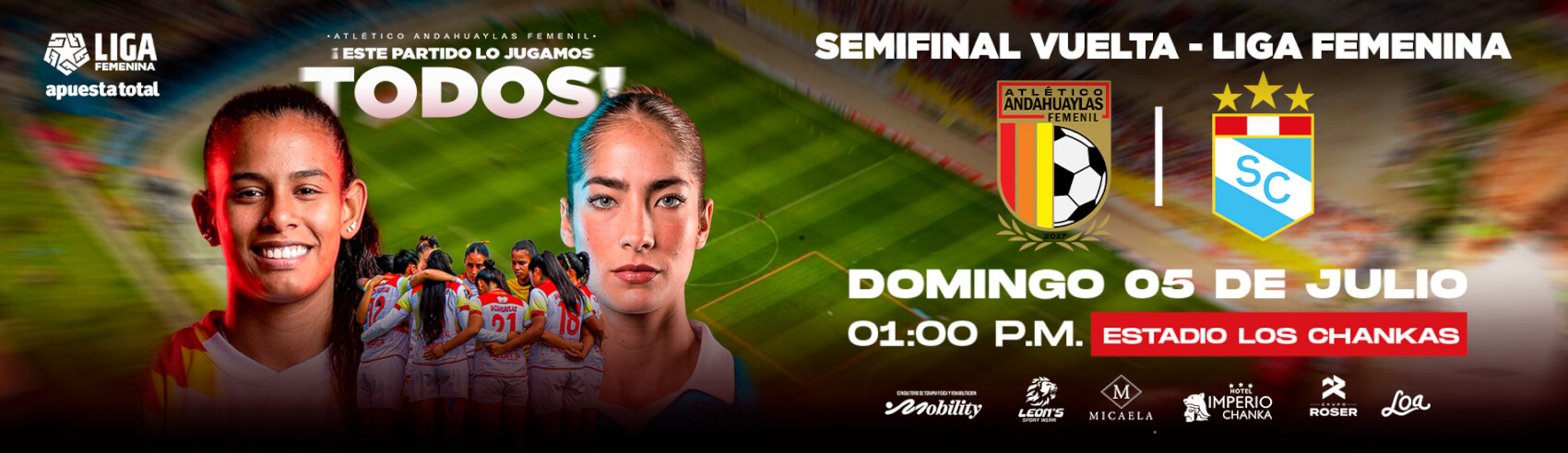 Atlético Andahuaylas vs Sporting Cristal - Semifinal Vuelta