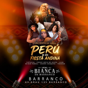 Perú y su Fiesta Andina en Centro de Convenciones Bianca - Barranco