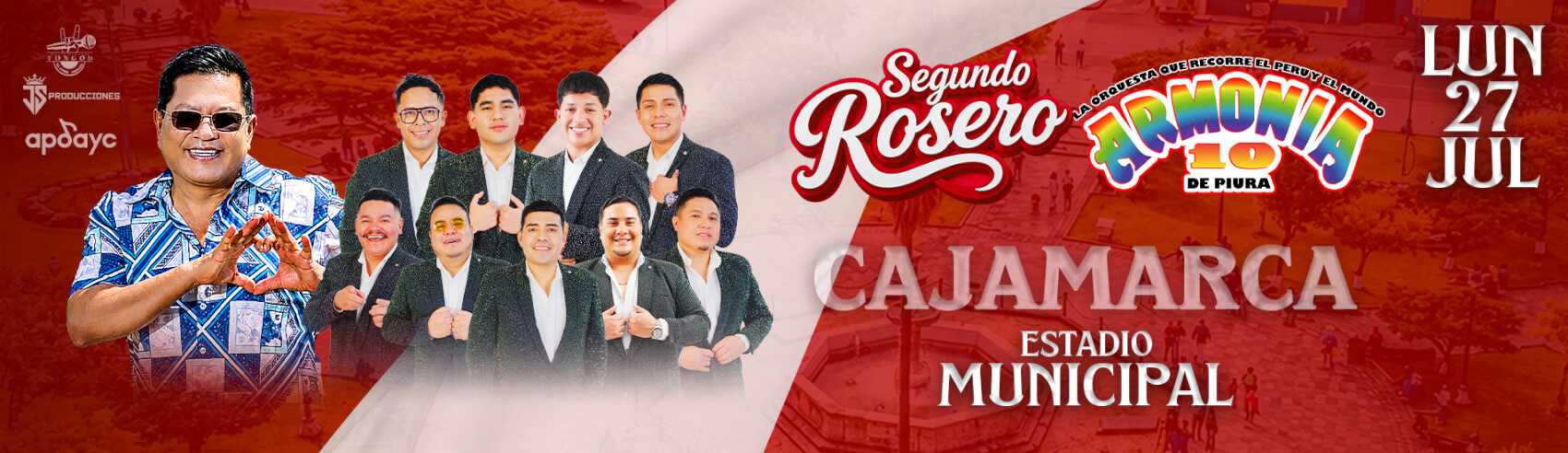 Segundo Rosero y Armonía 10 de Piura en Cajamarca