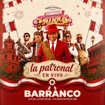 Domingos Patrios con La Patronal en Vivo en Barranco