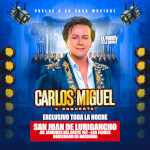 Imagen de Carlos Miguel y Orquesta en Discoteca Anubis de SJL