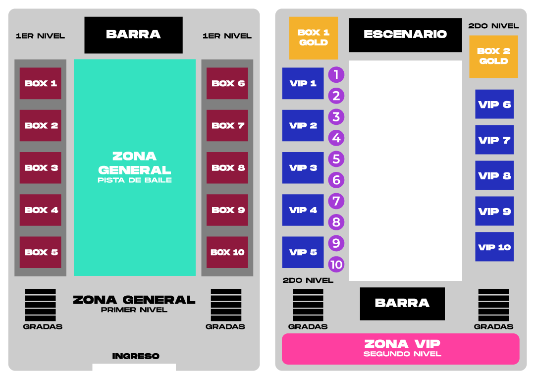 Croquis del evento