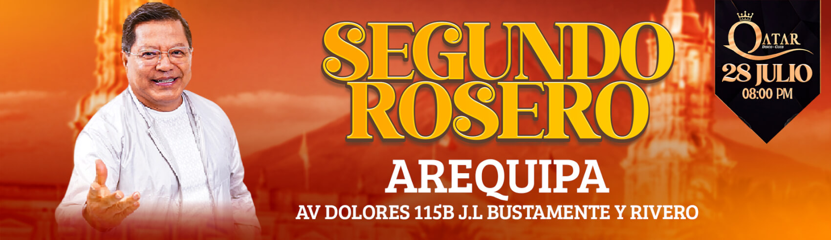Segundo Rosero llega a QATAR Disco CLub de Arequipa