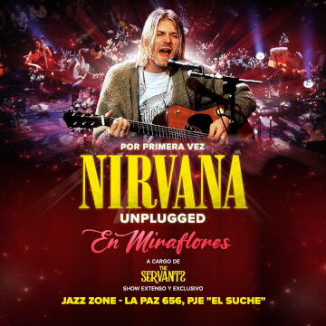 Tributo a Nirvana Unplugged en Miraflores