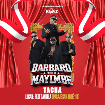 Barbaro Fines y su Mayimbe en Tacna