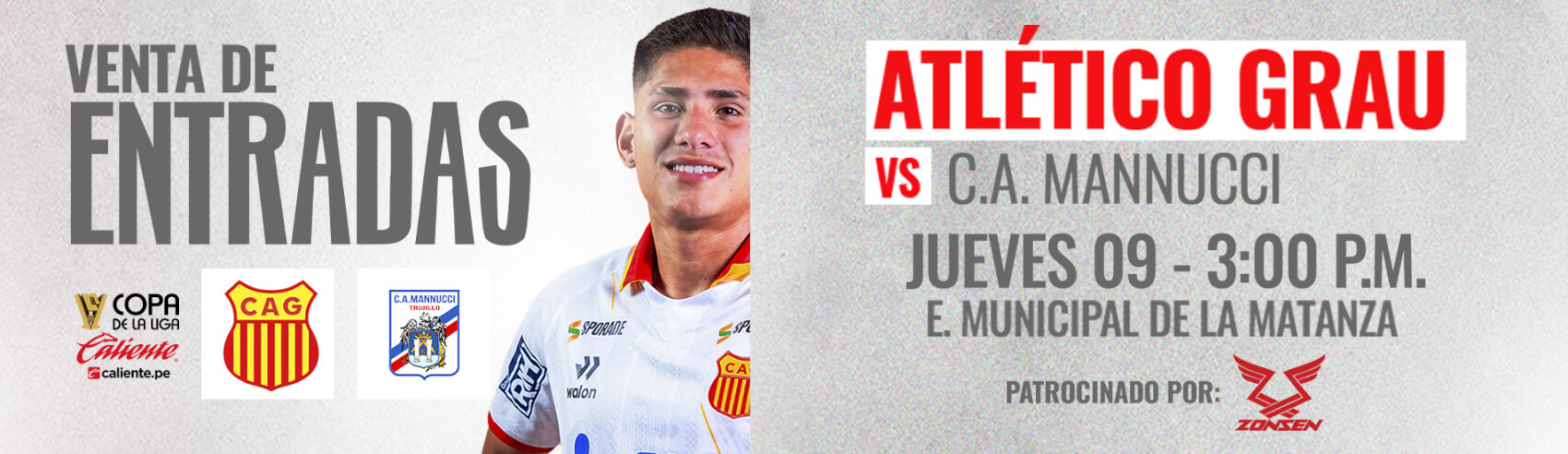 Atlético Grau vs Carlos A. Mannucci por La Copa Caliente