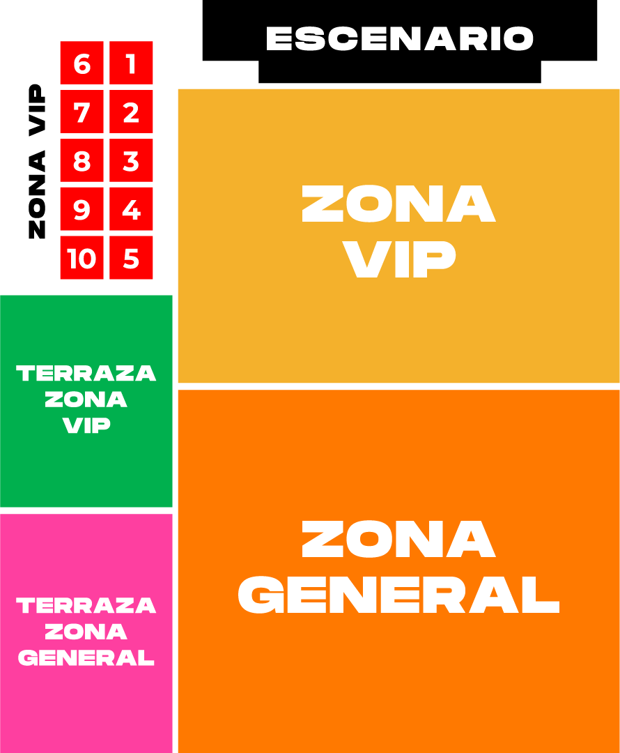 Croquis del evento