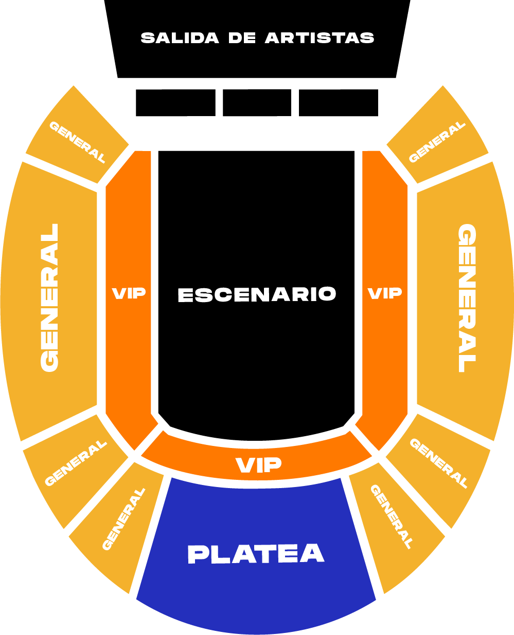Croquis del evento