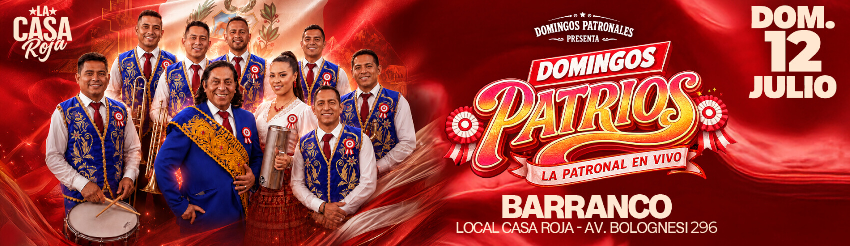 Domingos Patrios con La Patronal en Barranco