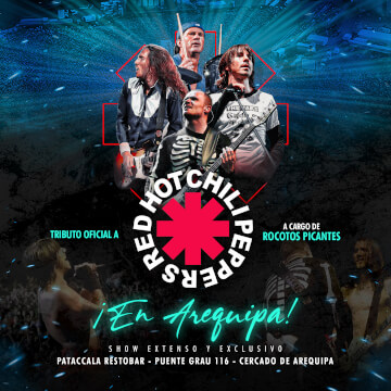 Tributo oficial a Red Hot Chili Peppers en Arequipa
