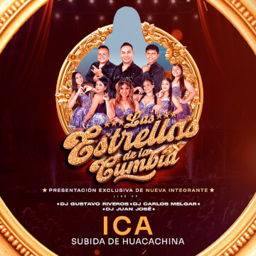 Las Estrellas de la Cumbia en Ica