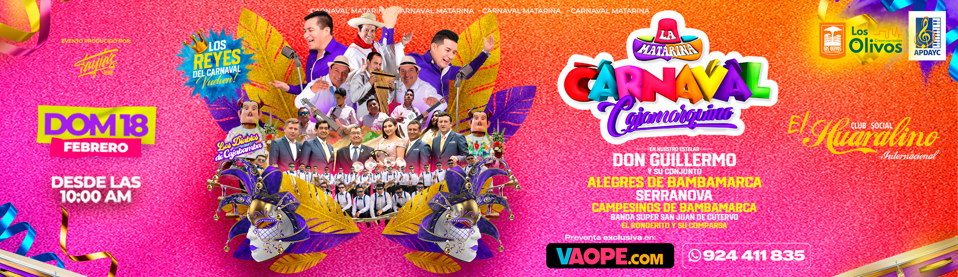 Carnaval Cajamarquino 2024 de La Matarina