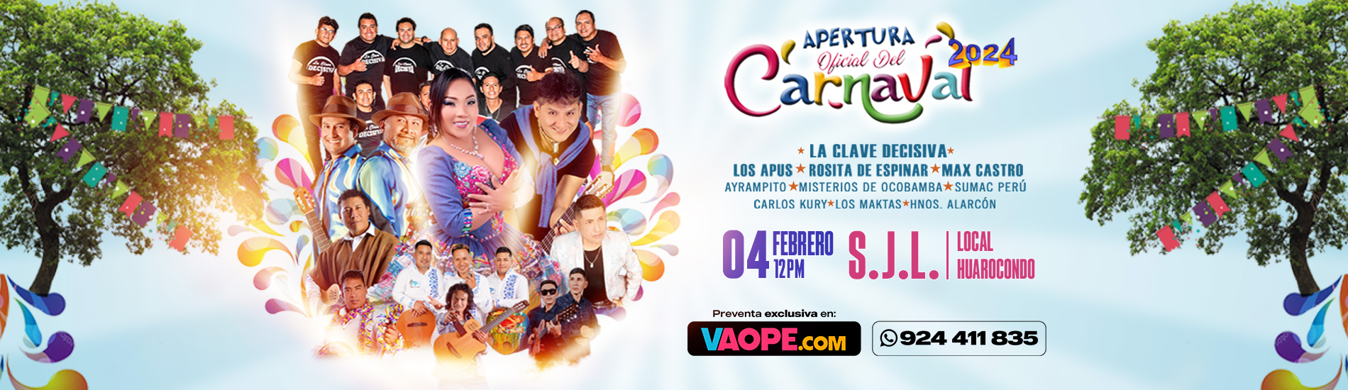 Apertura Oficial del Carnaval 2024