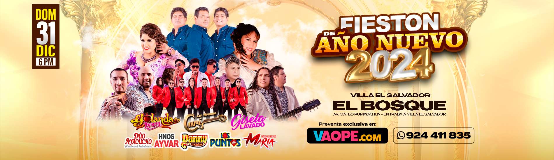 El Mega Fiestón de Año Nuevo