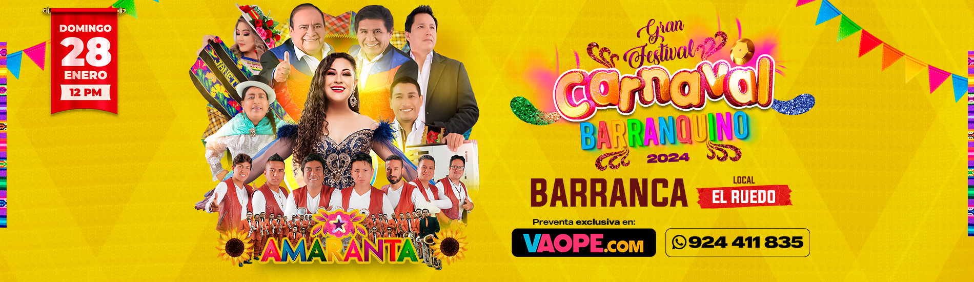 Gran Festival Carnaval Barranquino 2024